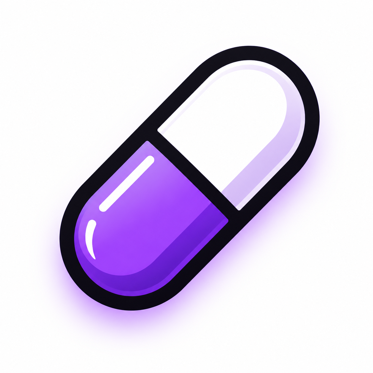 Launch On Twitch pill logo.